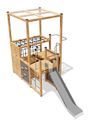 игровой комплекс кубус вст 4508/1  для уличной площадки