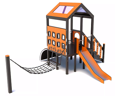 детский комплекс premium-eco дг.прм03 для игровой площадки