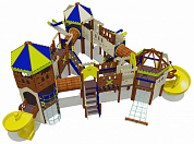 игровой комплекс 07106.21 для детей 6-12 лет для уличной площадки
