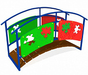 игровой макет мостик-переход им091 для детских площадок