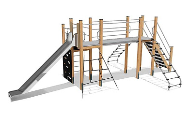 детский игровой комплекс вст 5518/1 для уличной площадки