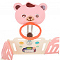Детский манеж-ограждение Pituso Мишка L-XXZD02 с баскетбольной стойкой