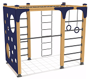 гимнастический комплекс оptimum-еco эко.ск008 для детской площадки