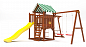 Детская деревянная площадка Савушка TooSun 4 Plus с песочницей