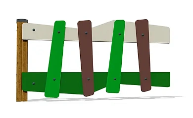 ограждение вст город-3 1296 декоративное для уличной площадки