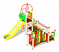 Детский игровой комплекс Красная панда КД006 для детских площадок
