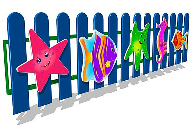 ограждение море огд003 для уличной площадки