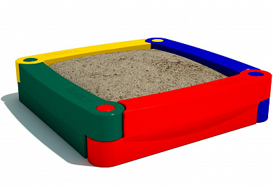 игровая песочница форт для детской площадки