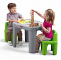 Детский столик с двумя стульями Step2 854400