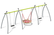 качели romana 108.92.00 для детской площадки