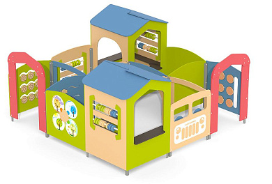 Игровой домик-лабиринт Romana Лабиринт 9 111.30.03 для детских площадок