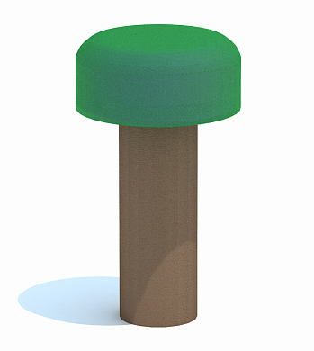 резиновая фигура 3d грибочки для детских площадок