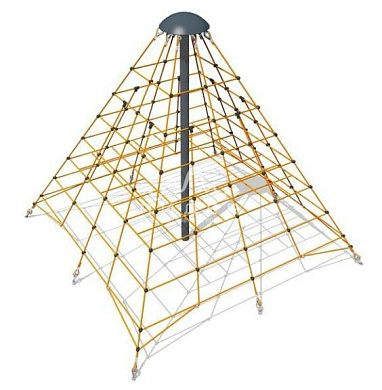 пространственная канатная конструкция эко 34002.21 для уличной площадки