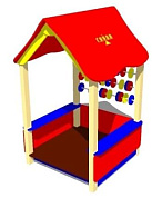домик-беседка счеты cки 065 для детских площадок 