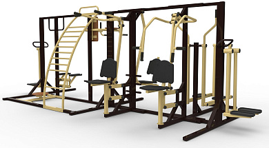 спортивный комплекс sport-fora ytr001 с тренажерами многофункциональный для улицы