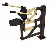 уличный тренажер sport-fora жим на брусьях yt80 для спортивной площадки