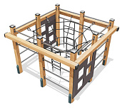 спортивный комплекс вст 8061/1 для игровой площадки