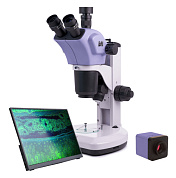 микроскоп levenhuk magus stereo d9t lcd стереоскопический цифровой