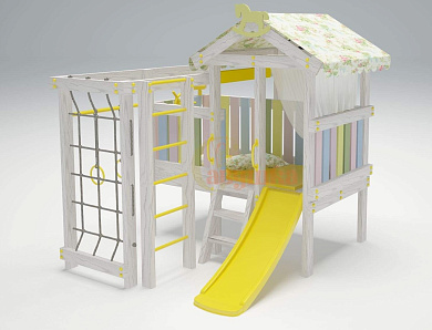 детский игровой комплекс-чердак савушка baby club - 1