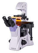 микроскоп levenhuk magus lum v500 люминесцентный инвертированный