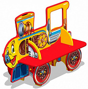 скамейка детская паровозик у1 сп221 для игровой площадки