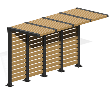 пергола лиана пм-50 для парков и зон отдыха