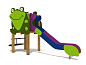Горка Лягушка 08309.24 H=1000 для детской площадки