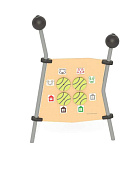 бизиборд romana 057.33.00 для детской площадки