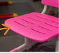 Комплект мебели столик + стульчик c лампой Mealux EVO-04 XL столешница клен