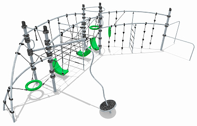 спортивный комплекс эко 09214 для уличной площадки
