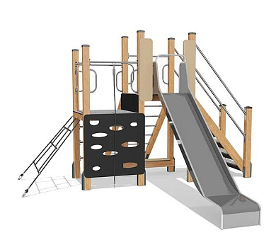 детский игровой комплекс вст 5508/1 для уличной площадки