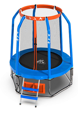 батут dfc jump basket с сеткой 5ft-jbsk-b