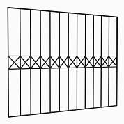 секция забора зр-04 17004 для уличной площадки