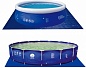Бассейн JILONG PROMPT SET POOLS круглый +фильтр-насос (530GAL) +лестница+чехол+подстилка 450x90