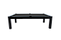 Стол-пул Rasson Penelope 8 футов черный с плитой