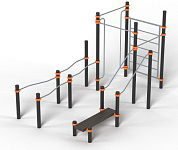 спортивный комплекс romana 501.53.01 для уличной площадки