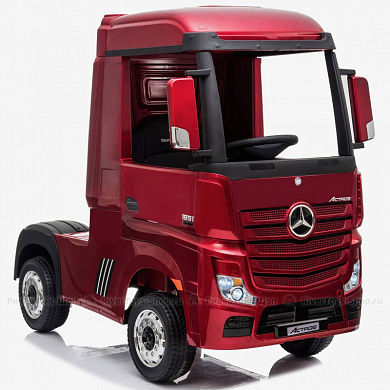 Детский электромобиль RiverToys Mercedes-Benz Actros 4WD HL358 Глянец