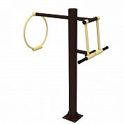 уличный тренажер sport-fora гантели yt29 для спортивной площадки