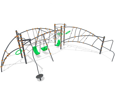 спортивный комплекс 09214 для спортивной площадки