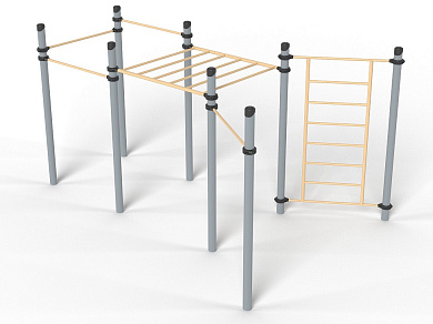 Спортивный комплекс Romana 501.58.01 для уличной площадки