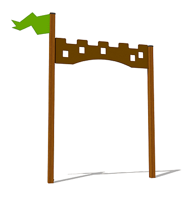 входная арка крепость вст 5294 для уличной площадки