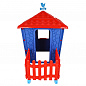 Игровой домик с оградой Pilsan Stone House с забором 06-443
