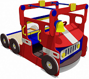 песочный дворик пожарная машина 05205 для детской площадки