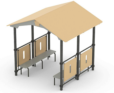 Игровой домик-беседка Romana 301.08.00 для детских площадок