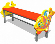 скамейка детская кит м1 сп220 для игровой площадки