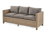 плетеный диван афина-мебель s65b-w65 light brown