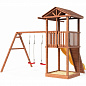 Детская деревянная площадка Можга 4 СГ4-Р912 с качелями крыша дерево