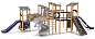 Игровой комплекс Оптимум-Эко ИК.009 для детской площадки