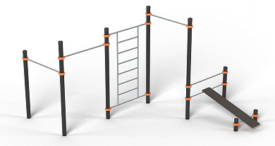 Спортивный комплекс Romana 501.08.01 для уличной площадки