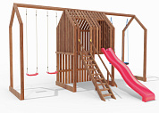 детская площадка максон сканди сказка 4 деревянная для дачи